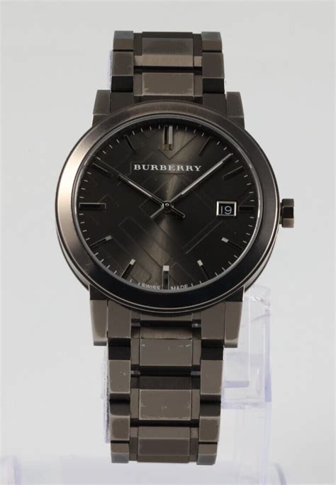 Burberry Watch The City 38mm Gunmet